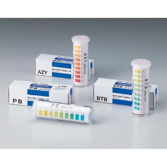 Picture of Advantec AZY(STRIP), pH Test Paper Strips, 300 STRIPS/BOTTLE, AZY(Strip)