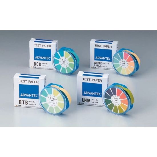 Picture of Advantec UNIVERSAL（Spare roll） pH 1-11 PAPER  ROLL , UNIV(SPARE ROLL)　