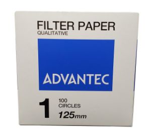 Picture of No.1 125mm Qualitative Filter Paper Box 100