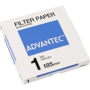 Picture of No.1 185mm Qualitative Filter Paper Box 100
