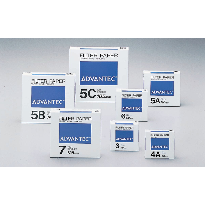 No.5C 90mm Quantitative Filter Paper Box100