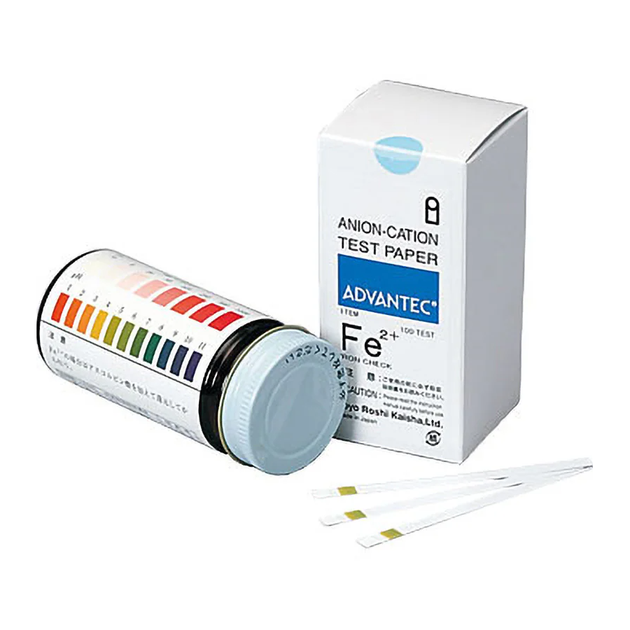 Ion Test Paper IRON CHECK, 100 STICKS/BOTTLE , IRON CHECK