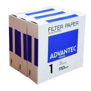 Picture of No.1 110mm Qualitative Filter Paper Box 100