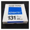 Picture of No.131 125mm dia. No.131 125mm W/C/H 25mm Qualitative Filter Papers , Box 100