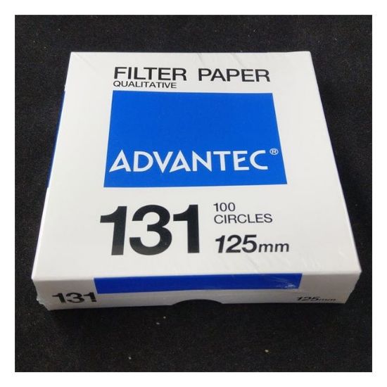 Picture of No.131 125mm dia. No.131 125mm W/C/H 25mm Qualitative Filter Papers , Box 100