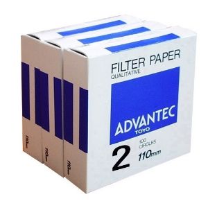 Picture of No.2 110mm Qualitative Filter Paper Box 100