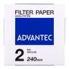 Picture of No.2 240mm dia. Qualitative Filter Paper Box 100