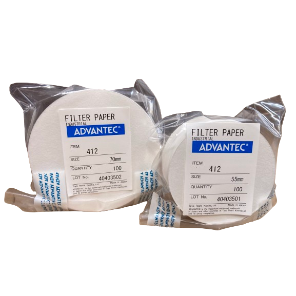 Advantec No.412 70mm Filter Paper No.412 70mm
