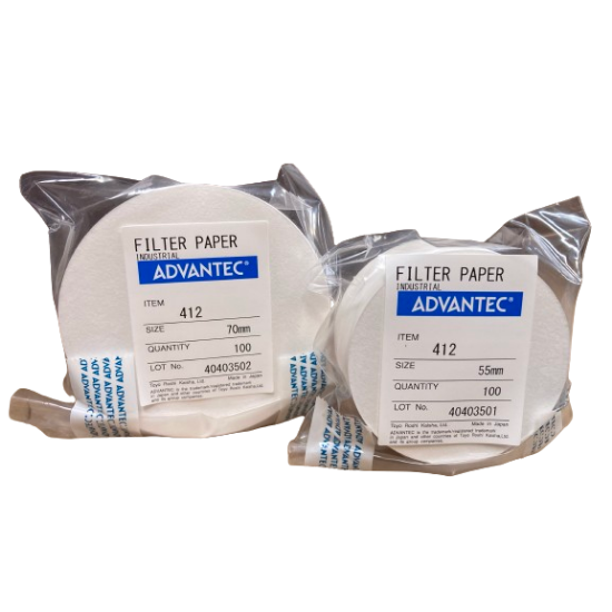 Picture of Advantec No.412 55mm Filter Paper No.412 55mm