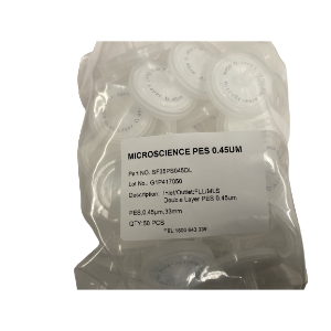 Picture of 35mm PES Syringe Filter 0.45um, dual, Non sterile, Box 50 MS SF35PS045DL