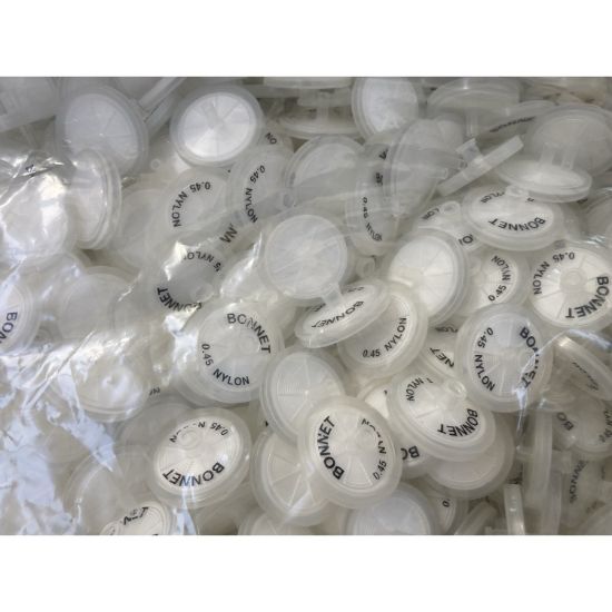 Picture of 30mm Nylon Syringe Filter 0.45um, Non-sterile, PP housing, bx1000, 30NP045ANMS-1000