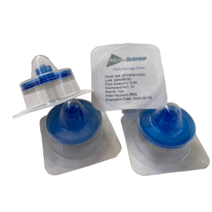 Picture of 33mm PES  Syringe Filter 0.45um, Sterile, pk50, MS SF33PS045SS