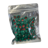 Picture of 9mm Green Screw top PP Cap, Red PTFE/Sil/Red PTFE septa MSVC5396-09G(100)