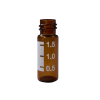 Picture of 2.0mL Amber Vial, 12x32mm, with White Graduated Spot, 10-425mm Thread 32010E-1232A