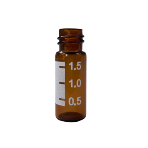 Picture of 1.5ml Amber Glass Screw Neck Vial w/Write-on Spot, 10-425 mm, MSV32010E-1232A