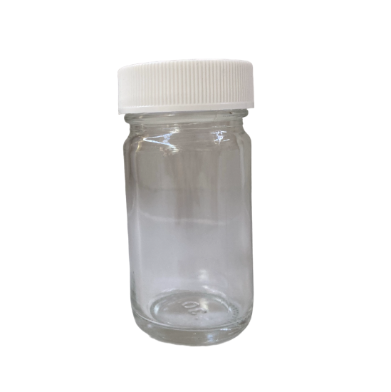 Picture of 30ml Clear Tall Straight PTFE cap D0094-1