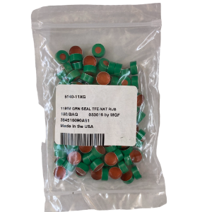 Picture of 11mm Green Seal, PTFE/Natural Red Rubber Lined 5140-11XG