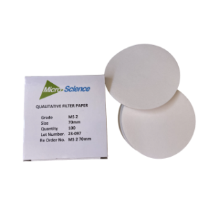 Picture of Qualitative Filter Paper MS2 70mm, BX100, MS 2 70mm