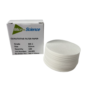 Picture of Qualitative Filter Paper MS1 55mm Box100 MS 1 55mm