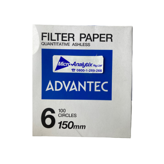 Picture of No.6 150mm Quantitative Filter Paper Box100