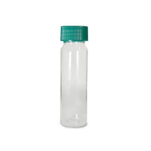 Picture of 4ml Clear Borosilicate Glass Vial and 13-425 Green Thermoset F217 & PTFE Lined Caps 84020-1545GC