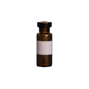 Picture of 300µL Amber Interlocked™ Vial/Insert, 12x32mm, 11mm Crimp with White Marking Spot 3021LM-1232A