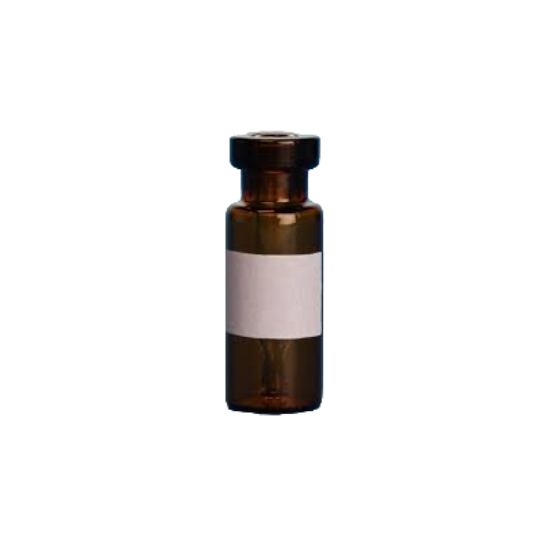 Picture of 300µL Amber Interlocked™ Vial/Insert, 12x32mm, 11mm Crimp with White Marking Spot (was 3021LM-1232A) 3021LMNG-12A