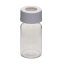 Picture of 20mL Clear Vial,  24-414mm Open Top White Polypropylene Closure,  .125" PTFE/Silicone Lined 9-106