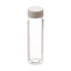 Picture of 40mL Clear Vial, 24-400mm Solid Top White Polypropylene Closure, PTFE Lined  9-120