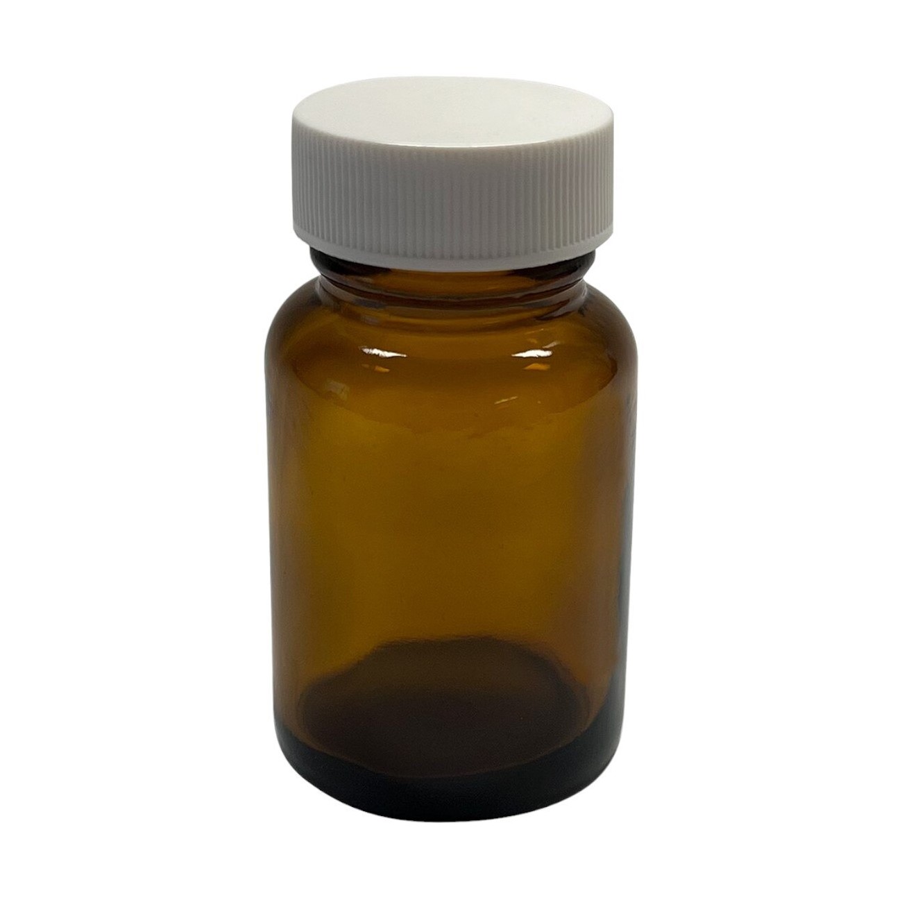 Precleaned & Certified - 1 oz, 30cc Wide Mouth Packer, 36x65mm, 28-400mm Thread, White Closure, PTFE Lined  9-220-3