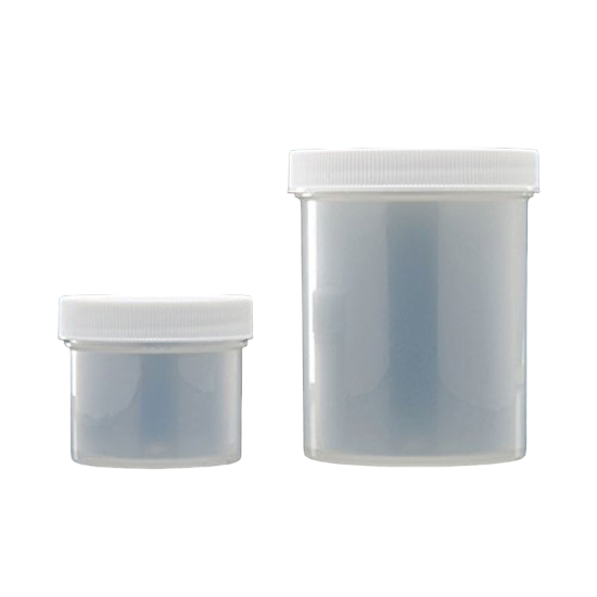 Picture of 1 oz, 30mL Wide Mouth Polypropylene Jar, 39x41mm, 43-400mm Closure, F217 Lined  D0044-1