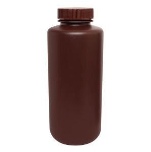 Picture of 1000mL Amber Wide Mouth Bottle, 90x209mm, 65mm Closure - Bulk Pack D0434B-32