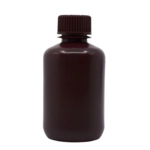 Picture of 125mL Amber Narrow Mouth Bottle, 50x116mm, 28mm Closure - Bulk Pack D0438B-4