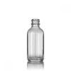 Picture of 2 oz, 60mL Clear Boston Round Bottle, 39x94mm, 20-400mm Thread D0155-2