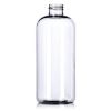 Picture of 16 oz, 500mL Clear Boston Round Bottle, 75x168mm, 28-400mm Thread D0155-16