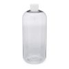 Picture of 32 oz, 1000mL Clear Boston Round, 94x206mm, 33-400mm Thread, White Closure, PTFE Lined 9-175