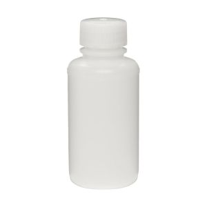 Picture of 4 oz, 125mL Narrow Mouth Jar, 41x123mm, 24-410mm Thread, White Closure, F217 Lined - Bulk Pack 9-210B