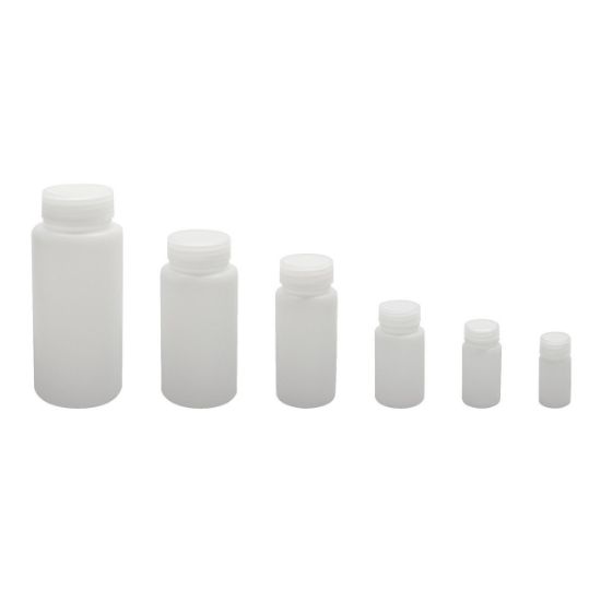 Picture of 2 oz, 60mL Wide Mouth Polypropylene Jar, 49x45mm, 53-400mm Closure, F217 Lined  D0044-2