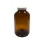 Picture of 32 oz, 950cc Amber Packer, 99x178mm, 53-400mm Thread, Polypropylene Closure, Unlined D0178-32