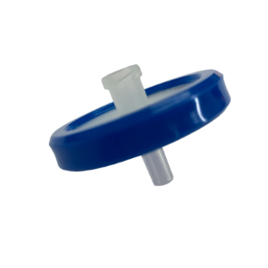 Picture of 30mm Nylon Syringe Filter, 0.45um, non-sterile, Blue PP housing, pk100, MS SF30NY045NS