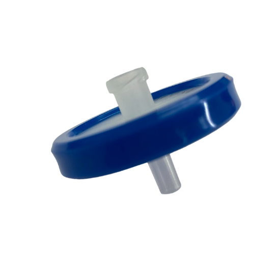 Picture of 30mm Nylon Syringe Filter, 0.45um, non-sterile, Blue PP housing, pk100, MS SF30NY045NS