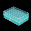 Picture of 10 μl Filter universal Pipette Tips, Clear,Racked, Sterile, 96/pk, 960/box 311012