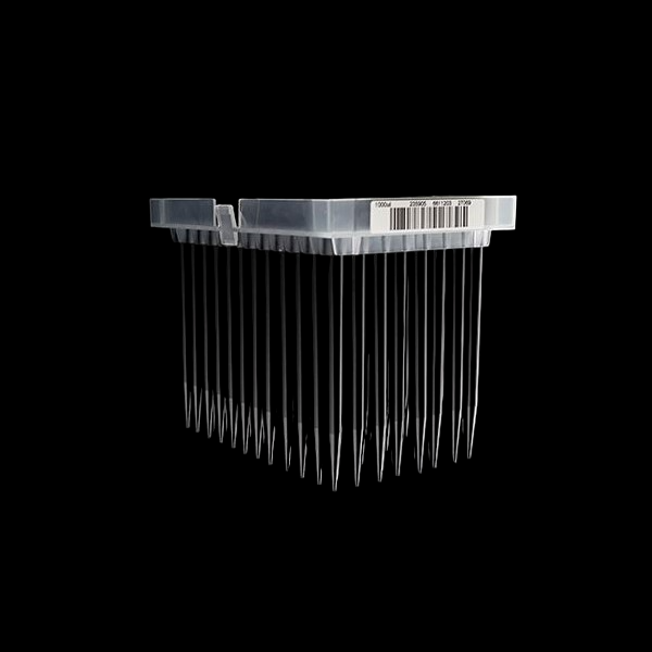 1000 μl Robotic Filter Tiprs for Hamilton, Conductive, with Barcode, Black, Sterile, Blister Packed, 96/pk, 2304/cs, 345213