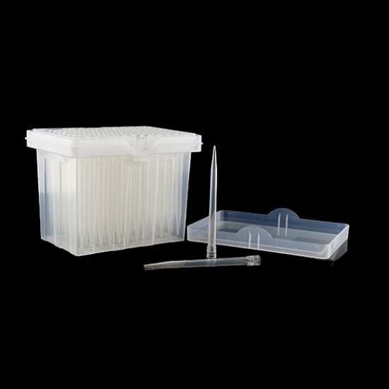 Picture of 1000 μl Robotic Filter Tips for Hamilton, Clear, Box-packed, Sterile, With barcode, 96/pk,4800/cs, 345719