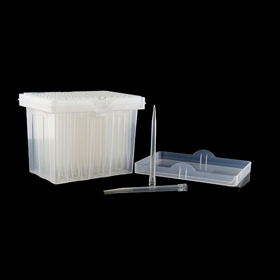 300 μl Robotic Tips for Hamilton, Clear, Box-packed, Sterile, With barcode, 96/pk, 4800/cs 345609