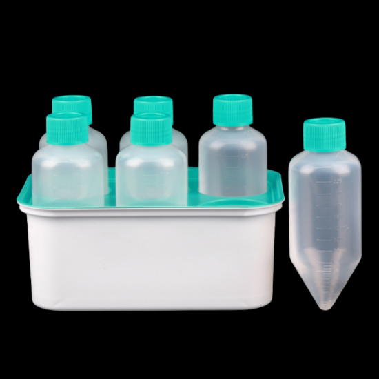 Picture of 250 mL PP Centrifuge Tubes with Plug Seal Cap, Sterile，6/pk, 102/cs 622001