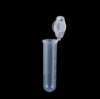 Picture of 5 mL Centrifuge Tubes, Clear, Round Bottom, Snap Cap, Non-Sterile, 200/pk 603011