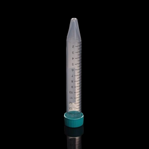 Picture of 15 mL Centrifuge Tube, Tubes and Caps Packed Separately, Non-Sterile, 50/pk, 500/cs,  601151