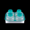 Picture of 500 mL PP Centrifuge Tubes with Plug Seal Cap, Racked, Sterile，6/pk, 24/cs 623002