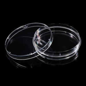 Picture of 100 mm Cell Culture Dish, with Gripping Ring, TC, Sterile, 10/pk, 300/cs 704202